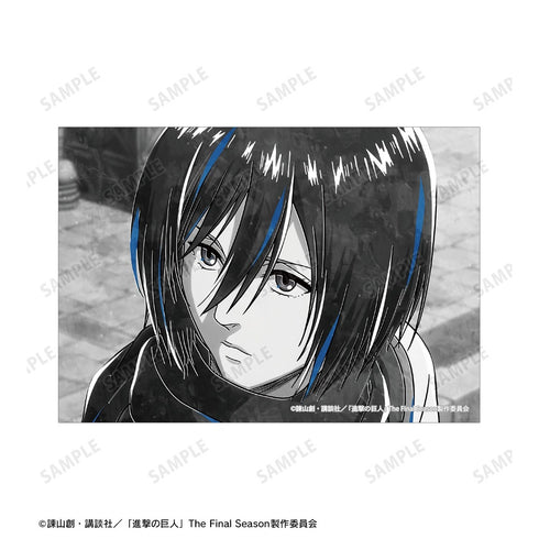 『進撃の巨人』ミカサ Ani-Art BLACK LABEL 第3弾 ブロマイド2枚セット【202610再販】
