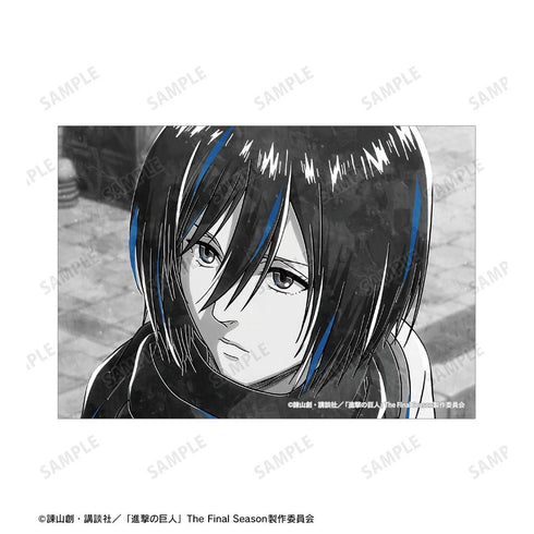 "Attack on Titan" Mikasa Ani-Art BLACK LABEL Vol. 3: Set of 2 Bromides