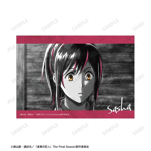 "Attack on Titan" Sasha Ani-Art BLACK LABEL Vol. 3: Set of 2 Bromides