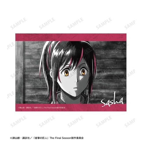 《進擊的巨人》莎夏 Ani-Art BLACK LABEL 第3彈 寫真卡2張組【202610再版】
