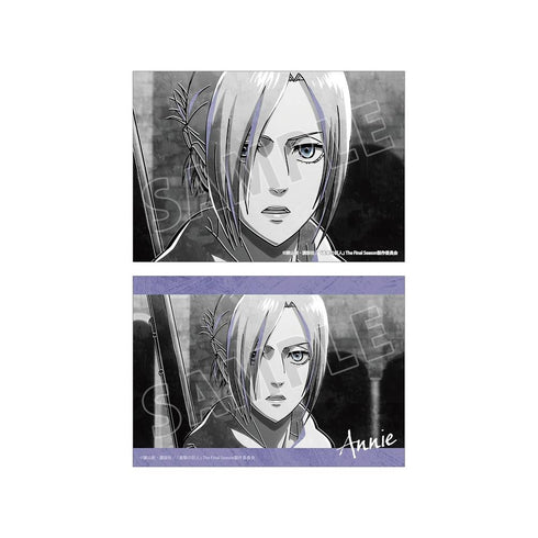 "Attack on Titan" Ani-Art BLACK LABEL Vol. 3: Set of 2 Bromides