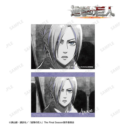 "Attack on Titan" Ani-Art BLACK LABEL Vol. 3: Set of 2 Bromides