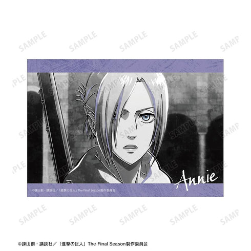 "Attack on Titan" Ani-Art BLACK LABEL Vol. 3: Set of 2 Bromides