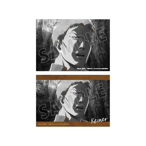 "Attack on Titan" Reiner Ani-Art BLACK LABEL Vol. 3: Set of 2 Bromides