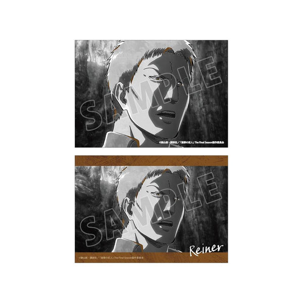 『進撃の巨人』ライナー Ani-Art BLACK LABEL 第3弾 ブロマイド2枚セット