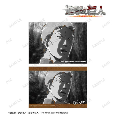 "Attack on Titan" Reiner Ani-Art BLACK LABEL Vol. 3: Set of 2 Bromides