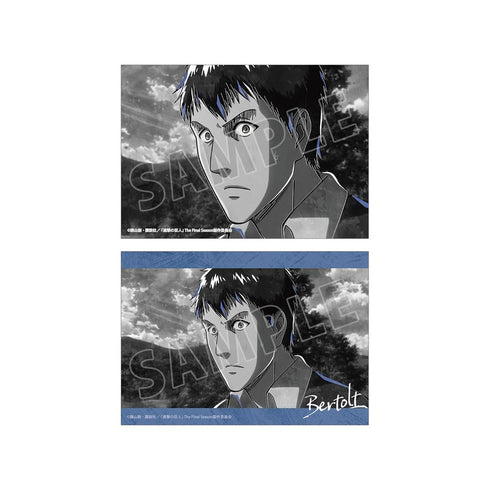 "Attack on Titan" Bertolt Ani-Art BLACK LABEL Vol. 3: Set of 2 Bromides