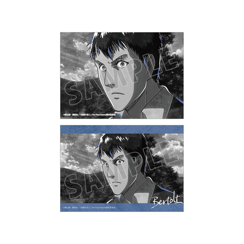 《进击的巨人》贝尔托特 Ani-Art BLACK LABEL 第3弹 写真卡2张套装【202610再版】