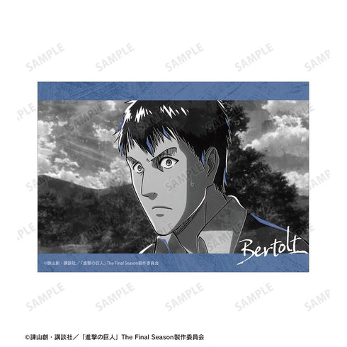 "Attack on Titan" Bertolt Ani-Art BLACK LABEL Vol. 3: Set of 2 Bromides