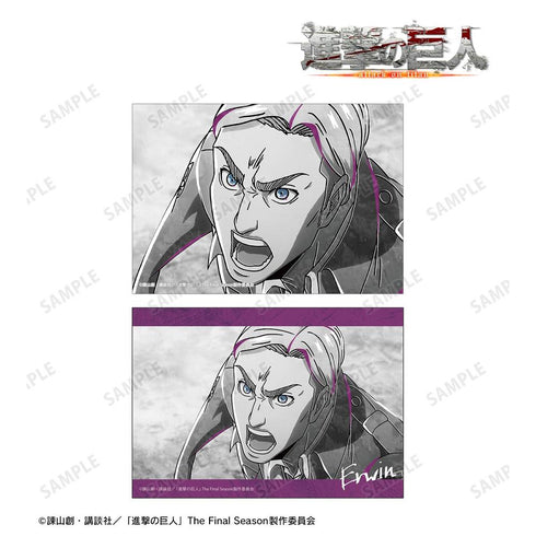 "Attack on Titan" Erwin Ani-Art BLACK LABEL Vol. 3: Set of 2 Bromides