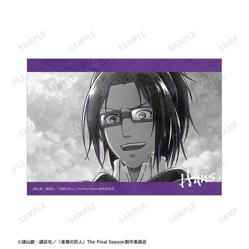 『進撃の巨人』ハンジ Ani-Art BLACK LABEL 第3弾 ブロマイド2枚セット【202610再販】