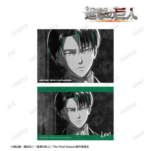 《进击的巨人》利威尔 Ani-Art BLACK LABEL 第3弹 写真卡2张套装