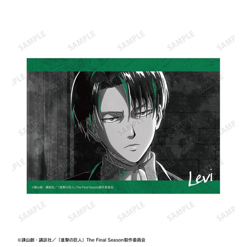 《進擊的巨人》利威 Ani-Art BLACK LABEL 第3彈 寫真卡2張組【202610再版】