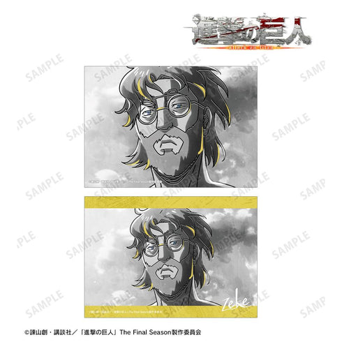 《进击的巨人》齐格 Ani-Art BLACK LABEL 第3弹 2张写真卡套装