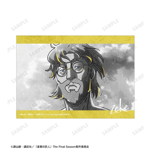 『進撃の巨人』ジーク Ani-Art BLACK LABEL 第3弾 ブロマイド2枚セット【202610再販】