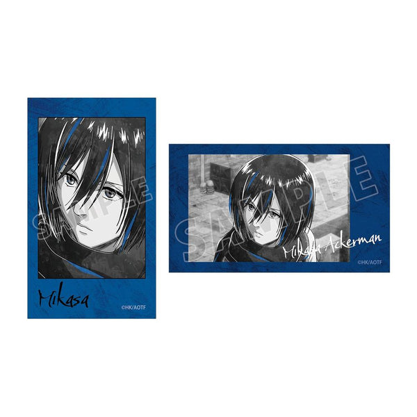『進撃の巨人』ミカサ Ani-Art BLACK LABEL 第3弾 Ani-Frame2枚セット
