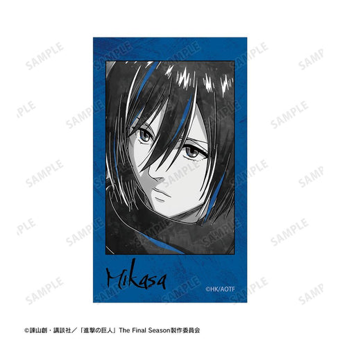 "Attack on Titan" Mikasa Ani-Art BLACK LABEL Vol. 3: 2-Piece Ani-Frame Set