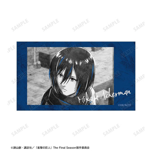 "Attack on Titan" Mikasa Ani-Art BLACK LABEL Vol. 3: 2-Piece Ani-Frame Set
