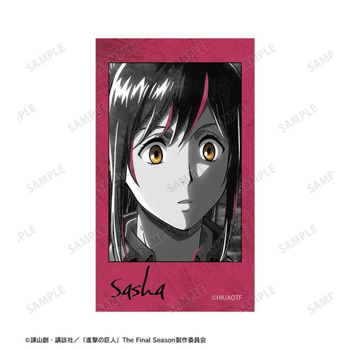 "Attack on Titan" Sasha Ani-Art BLACK LABEL Vol. 3: 2-Piece Ani-Frame Set