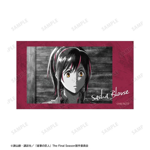 "Attack on Titan" Sasha Ani-Art BLACK LABEL Vol. 3: 2-Piece Ani-Frame Set