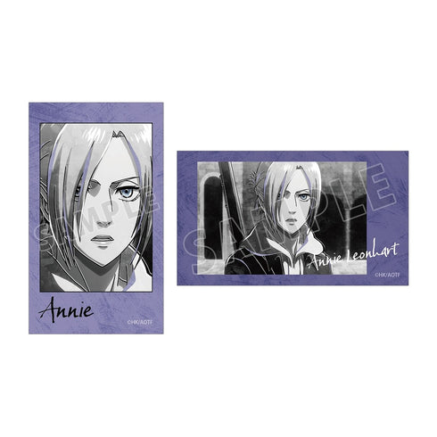 『進撃の巨人』アニ Ani-Art BLACK LABEL 第3弾 Ani-Frame2枚セット【202610再販】