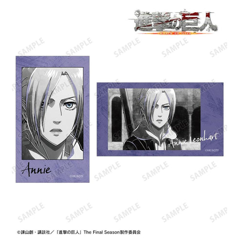 "Attack on Titan" Ani-Art BLACK LABEL Vol. 3: 2-Piece Ani-Frame Set