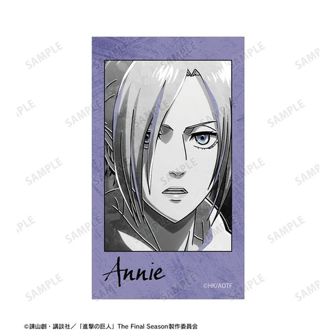 『進撃の巨人』アニ Ani-Art BLACK LABEL 第3弾 Ani-Frame2枚セット【202610再販】