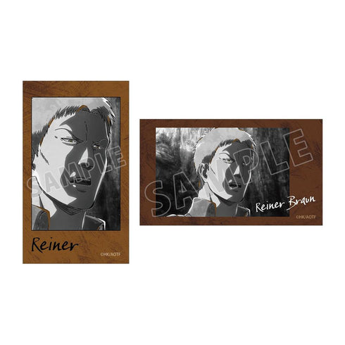 "Attack on Titan" Reiner Ani-Art BLACK LABEL Vol. 3: 2-Piece Ani-Frame Set
