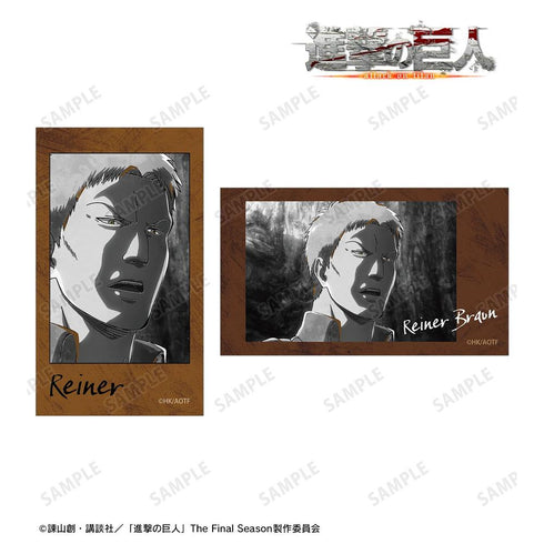 "Attack on Titan" Reiner Ani-Art BLACK LABEL Vol. 3: 2-Piece Ani-Frame Set