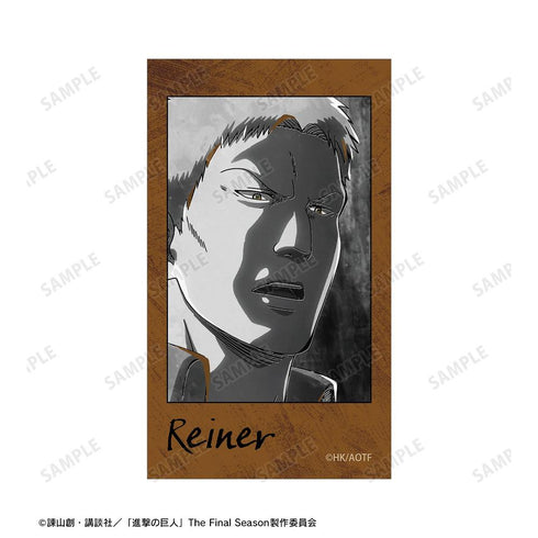 "Attack on Titan" Reiner Ani-Art BLACK LABEL Vol. 3: 2-Piece Ani-Frame Set