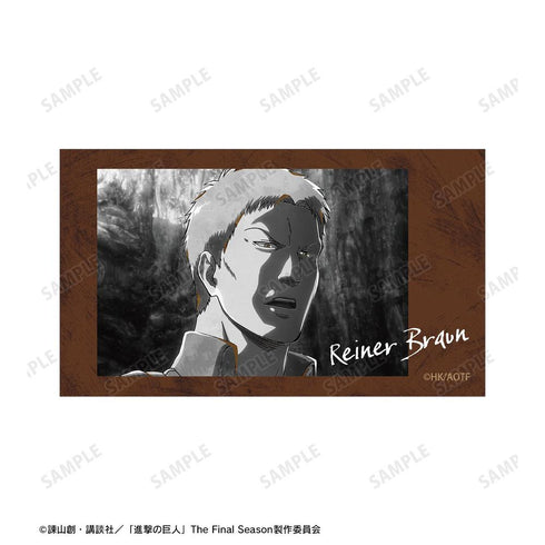 "Attack on Titan" Reiner Ani-Art BLACK LABEL Vol. 3: 2-Piece Ani-Frame Set