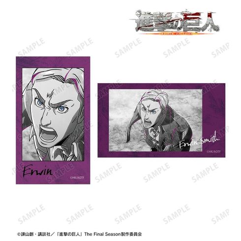 "Attack on Titan" Erwin Ani-Art BLACK LABEL Vol. 3: 2-Piece Ani-Frame Set