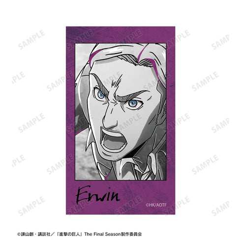 "Attack on Titan" Erwin Ani-Art BLACK LABEL Vol. 3: 2-Piece Ani-Frame Set