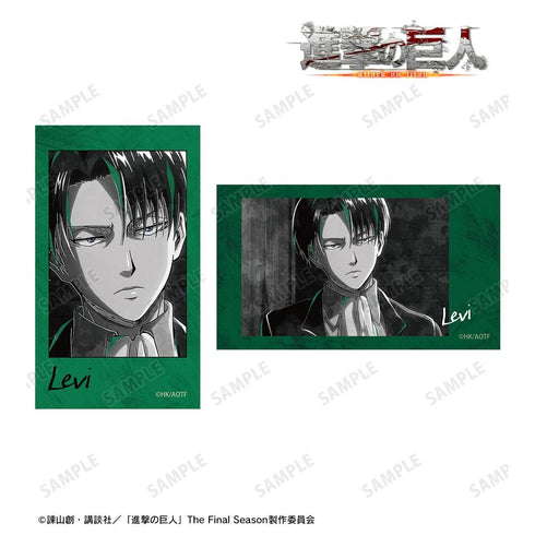 "Attack on Titan" Levi Ani-Art BLACK LABEL Vol. 3: 2-Piece Ani-Frame Set