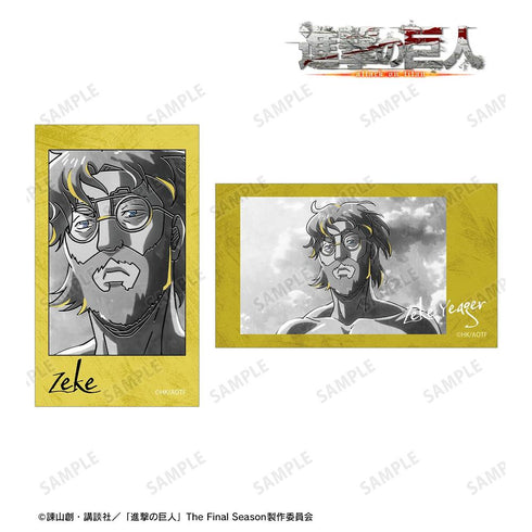 "Attack on Titan" Zeke Ani-Art BLACK LABEL Vol. 3: 2-Piece Ani-Frame Set