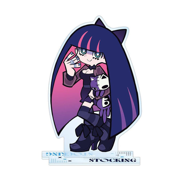 『New PANTY & STOCKING with GARTERBELT』描き下ろし ストッキング ブラックドレスver. BIGアクリルスタンド