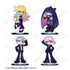 『New PANTY & STOCKING with GARTERBELT』描き下ろし パンティ ブラックドレスver. 特大アクリルスタンド