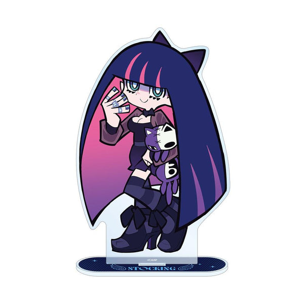『New PANTY & STOCKING with GARTERBELT』描き下ろし ストッキング ブラックドレスver. 特大アクリルスタンド