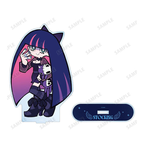 『New PANTY & STOCKING with GARTERBELT』描き下ろし ストッキング ブラックドレスver. 特大アクリルスタンド