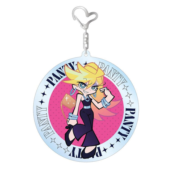 『New PANTY & STOCKING with GARTERBELT』描き下ろし パンティ ブラックドレスver. BIGアクリルキーホルダー