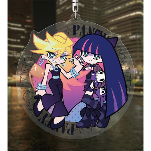 『New PANTY & STOCKING with GARTERBELT』描き下ろし パンティ&ストッキング ブラックドレスver. BIGアクリルキーホルダー