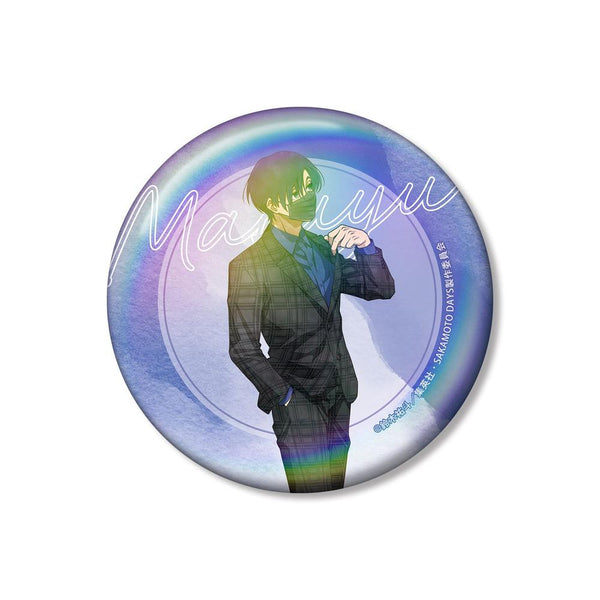 『SAKAMOTO DAYS』描き下ろし 勢羽 真冬 スーツの歩みver. 75mmオーロラ缶バッジ