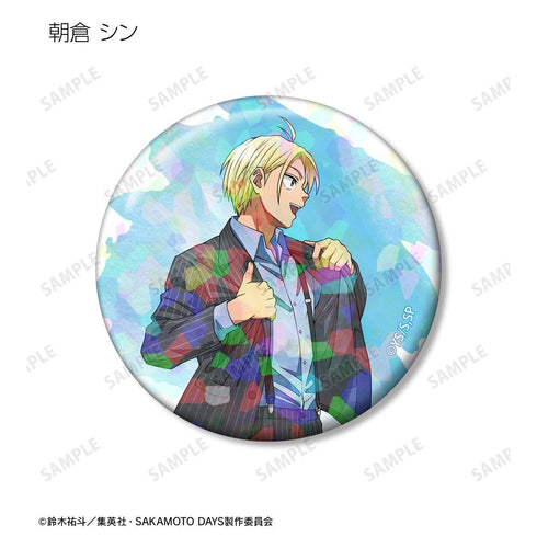 『SAKAMOTO DAYS』描き下ろし スーツの歩みver. トレーディングホログラム缶バッジ(単位/BOX)