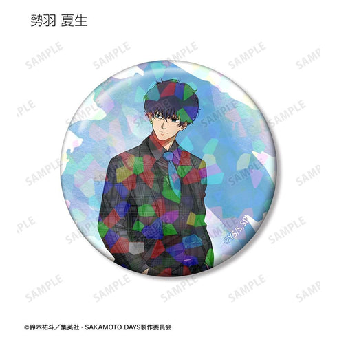 『SAKAMOTO DAYS』描き下ろし スーツの歩みver. トレーディングホログラム缶バッジ(単位/BOX)