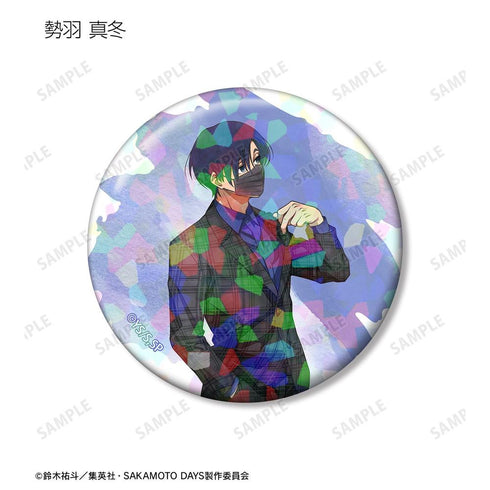 『SAKAMOTO DAYS』描き下ろし スーツの歩みver. トレーディングホログラム缶バッジ(単位/BOX)