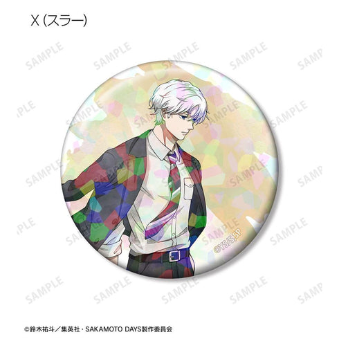 『SAKAMOTO DAYS』描き下ろし スーツの歩みver. トレーディングホログラム缶バッジ(単位/BOX)