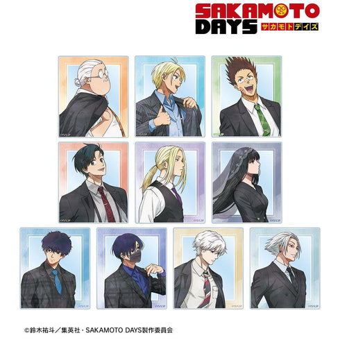 『SAKAMOTO DAYS』描き下ろし スーツの歩みver. トレーディングアクリルカード(単位/BOX)