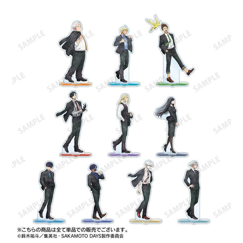 『SAKAMOTO DAYS』描き下ろし 神々廻 スーツの歩みver. BIGアクリルスタンド