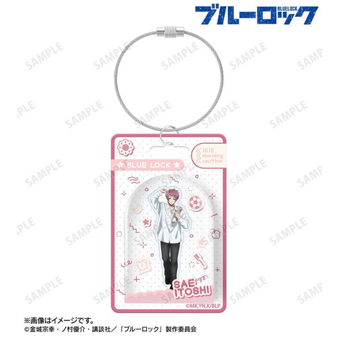 『ブルーロック』描き下ろし 糸師 冴 モーニングルーティンver. パッケージ風アクリルキーホルダー