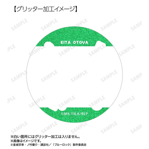 『ブルーロック』乙夜 影汰 場面写グリッター缶バッジ2個セット